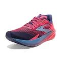 Brooks Women's Hyperion Max B Width Running Shoe, (659) PINK/BLUE, 7.5