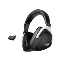 ASUS ROG Delta S Wireless Gaming Headset (AI Beamforming Mic, 7.1 Surround Sound, 50mm Drivers, Lightweight, Low-Latency, 2.4GHz, Bluetooth, USB-C, for PC, Mac, PS4, PS5, Switch, Mobile Device)-Black