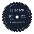 Bosch 1x Cordless Wood Circular Saw Blade (for Soft & Solid Wood Materials, Ø 305 mm - 12 inch, Bore 30 mm, 60 Teeth, + Reduction Ring, Professional Accessories for Table Saws from Most Brands)