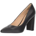 NINE WEST Footwear Women's Astoria 9x9 Pump, Black Leather, 5