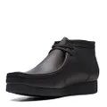 Clarks Men's Shacre Boot Ankle, Black Leather, 9