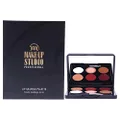 Make-Up Studio Professional Make-Up Lip Shaping Palette - Handy Size Palette With Infinite Possibilities - Includes How To Step-By-Step Plan - Beautiful Matte Lipstick Colors - Nude Meets Plum - 1 Pc
