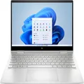 HP 2022 Envy 13 “ x360, Windows 11 Laptop, Computer, Tablet, 12th Gen Intel Core i7, 16GB DDR4 RAM, 512GB SSD, Intel Iris Xe Graphics, Touch Screen, Natural Silver, Student, Business, Hybrid, 712S9PA