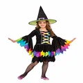 Rubies Witch Child Costume, Rainbow, Small