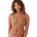 True & Co Women's True Body Triangle Convertible Strap Bra, Bronzed, XL (38C-D,40A-B)