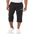 PUMA Men's Active Woven 3/4 Pants, Black, X-Large US