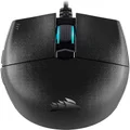 CORSAIR KATAR PRO Ultra-Light Gaming Mouse - FPS/MOBA Mouse, Symmetric Shape, 12,400 DPI Optical Sensor, 6 Programmable Buttons, Plug-and-Play, RGB Backlighting, for Claw and Fingertip Grips - Black