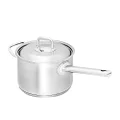 Scanpan Commercial Covered Saucepan, 3.5 Litre Capacity, Silver