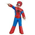 Rubies Official Marvel Spidey and His Amazing Friends Spider-Man Deluxe Toddler Costume, Kids Fancy Dress, World Book Day