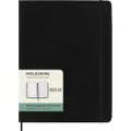 Moleskine - 2023-24 18 Month Soft Cover Diary - Weekly Notebook - Extra Large - Blk