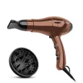 Wahl Copper Supadryer Ionic Hairdryer with Diffuser & Nozzle