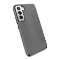 Speck Products Presidio2 Grip Samsung Galaxy S22+ Case, Graphite Grey/Black/Bold Red