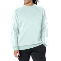 adidas Originals Men's Adicolor Classics 3-Stripes Crew Sweatshirt, Almost Blue, Small