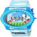 Accutime Sonic The Hedgehog Kids' SNC4003 Digital Display Quartz Blue Watch, Blue, Digital