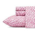 Betsey Johnson - Twin Sheets, Soft & Lightweight Bedding, Fade & Wrinkle Resistant (Leopard, Twin)