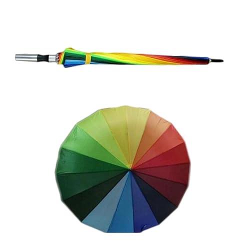 Lylac Rainbow Design Umbrella,70 cm Size,16 STRETCHER