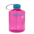 Nalgene Sustain Tritan BPA-Free Water Bottle Made with Material Derived from 50% Plastic Waste, 32 OZ, Narrow Mouth, Electric Magenta