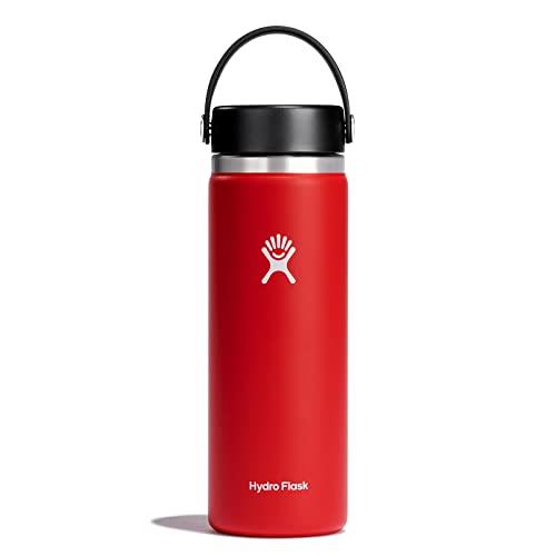 Hydro Flask Wide Mouth with Flex Cap - Insulated Water Bottle, 20 Oz