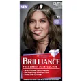 Schwarzkopf Brilliance Cool Browns Permanent Hair Colour, 73 Frosty Brown