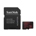SanDisk Ultra 128GB microSDXC UHS-I Card with Adapter, Black, Standard Packaging (SDSQUNC-128G-GN6MA)