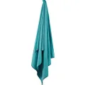 Lifeventure Recycled SoftFibre Travel Towel | Compact, Lightweight Quick-Dry Sports & Beach Towel, Sand-Free Design, Giant, Teal