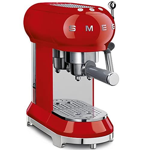 Smeg ECF01 Espresso Coffee Machine Red