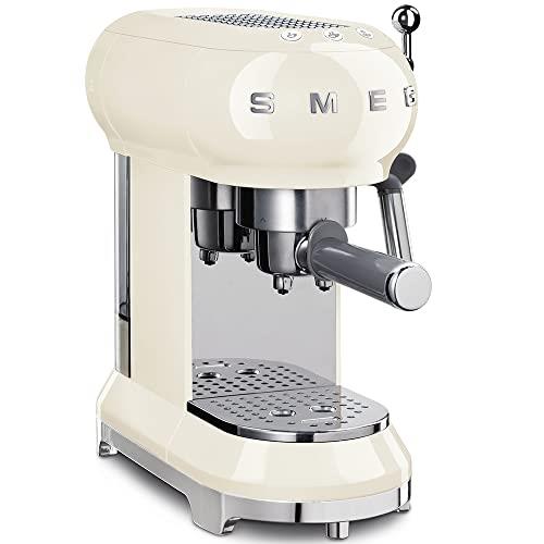 Smeg ECF01 Espresso Coffee Machine Cream