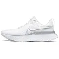 Nike React Infinity Run Flyknit 2 Womens Casual Running Shoe Ct2423-102 Size 11.5