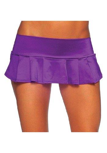BODYZONE Women's Micro Pleat Skirt, Purple, One Size