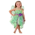 Rubies Girls Tinker Bell Crystal Costume for 4-6 Years Kids Green