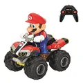 Carrera RC Nintendo Mario Kart 2.4 GHz Radio Remote Control Toy Car Vehicle - Mario Quad