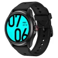Ticwatch Pro 5 Android Smartwatch Snapdragon W5+ Gen 1 Wear OS Smart Watch 80 Hrs Long Battery Life Health Fitness Tracking Built in GPS 5ATM Water Resistance NFC Android Only Compatible (Obsidian)