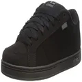 etnies Mens Kingpin Skate Skate Sneakers Shoes Casual - Black, Black/Black, 12