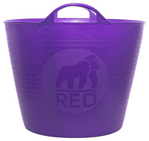 Red Gorilla Tubtrug 26 Liters Capacity Tubs, Purple, Medium
