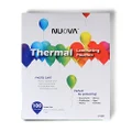 Nuova Premium Thermal Laminating Pouches 9" x 11.5", Letter Size, 3 mil, 100 Pack (LP100H)