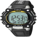 Timex Full-Size Ironman Classic 100 Watch, Black/Yellow, One Size, Classic