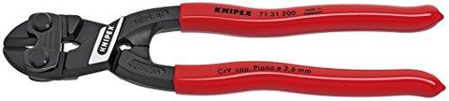 Knipex 7131200 8-Inch Lever Action Mini-Bolt Cutter With Notch