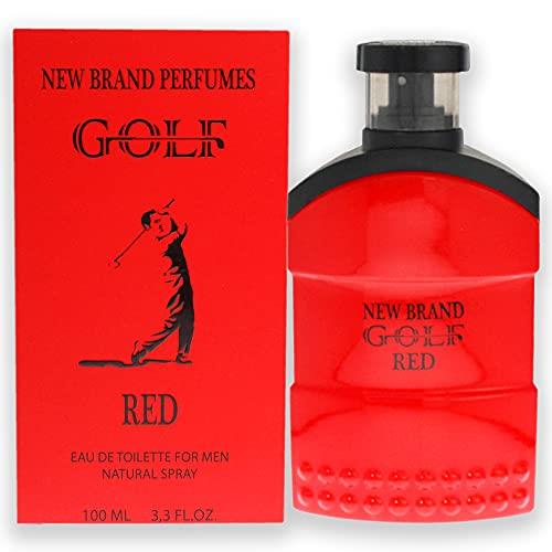 New Brand Golf Red by New Brand for Men - 3.3 oz EDT Spray, 1 count