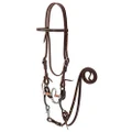Weaver Leather Working Tack Bridle with Correction Mouth Bit