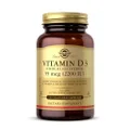 Solgar - Vitamin D3 (Cholecalciferol) 2200 IU Vegetable Capsules 100 Count
