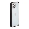 Amazon Basics Shockproof and Protective iPhone Case for iPhone 12 / iPhone 12 Pro - Clear and Black
