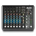 Alto TrueMix 800 FX Audio Mixer with 4 XLR Mic Ins, USB Audio Interface and Bluetooth for Podcasting, Live Performance, Recording, DJ, Mac and PC