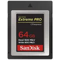 SanDisk 64GB Extreme PRO CFexpress Card Type B - SDCFE-064G-GN4IN