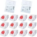 Vacuum Cleaner Bags fits Miele GN HYCLEAN C2 C3 S5 S8 S5210 S5211 S8310,12 Genuine Hyclean GN Red Bags & 4 Super Air Clean Filter