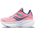 Saucony womens Ride 15 Running Shoe, Soulstice Pink, 8.5 US
