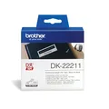 Brother Genuine DK-22211, White Continuous Film Roll, 29mm X 15.24m