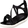 Ecco Women's Simpil Sandal, Black, EU 41/US 10-10.5