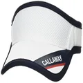 Callaway C22291210 Women's Sun Visor (Adjustable Size), Hat, Golf, 1030_White, One Size