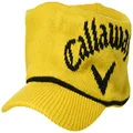 Callaway C2229111 Men's Sun Visor (Acrylic Knit Material), Hat, Golf, 1060_Yellow, One Size