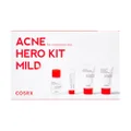 COSRX 4 Step Mild Acne Solution for Acne Prone Skin | Travel Kit/Gift Set | AC Collection Trial | Cleanser, Mild Liquid, Spot Cream, Moisturizer
